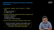 Review Masalah Sosial sebagai Realitas Sosial