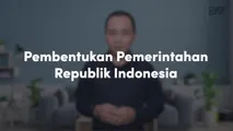 Pembentukan Pemerintahan Republik Indonesia