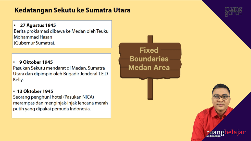 Video Belajar Pertempuran Medan Area Sejarah Untuk Kelas 9